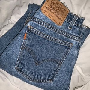 Vintage orange tab 921 Taper Fit Jeans